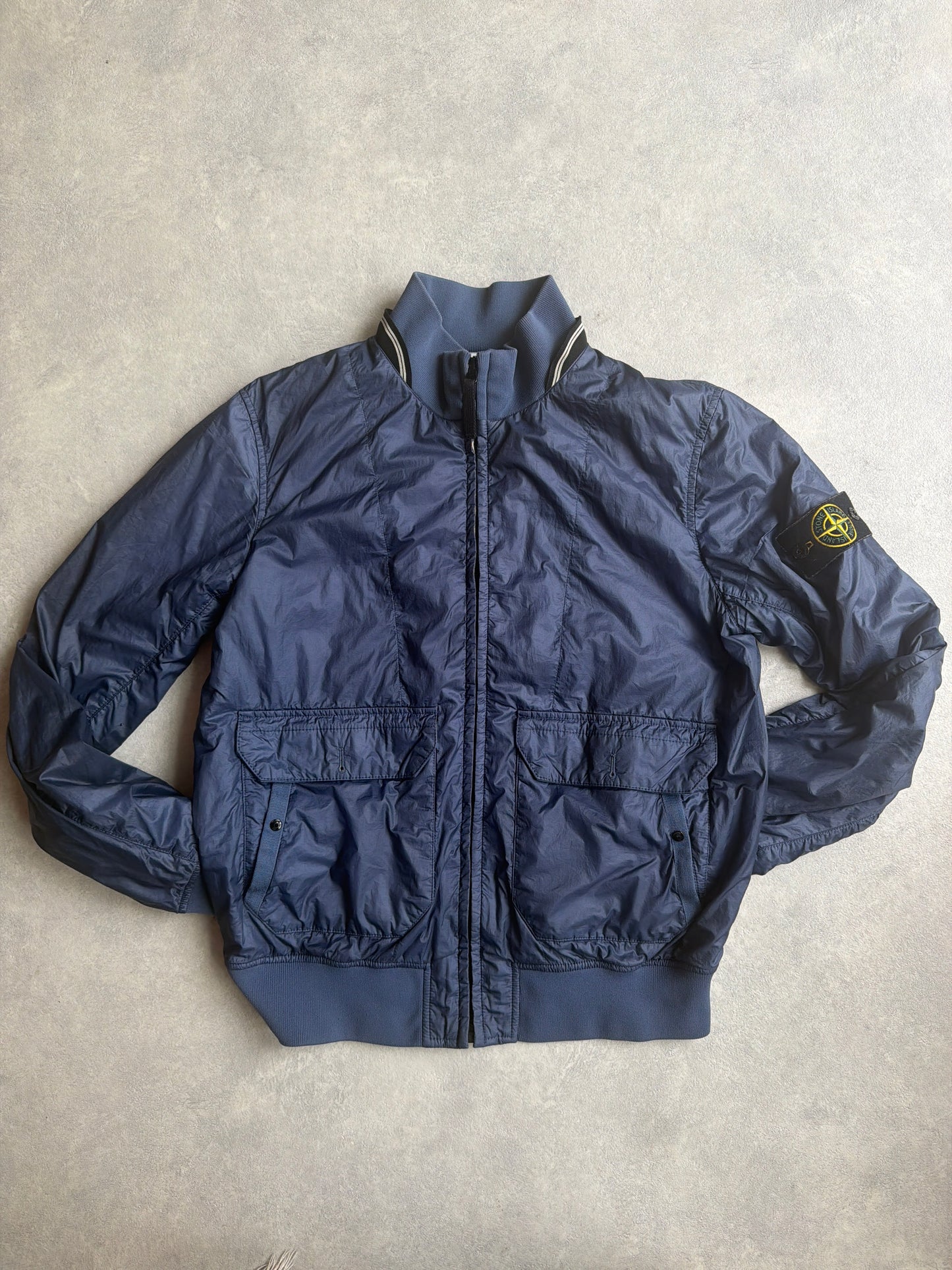 Stone Island  Micro Rip Stop 7 Den Navy  L