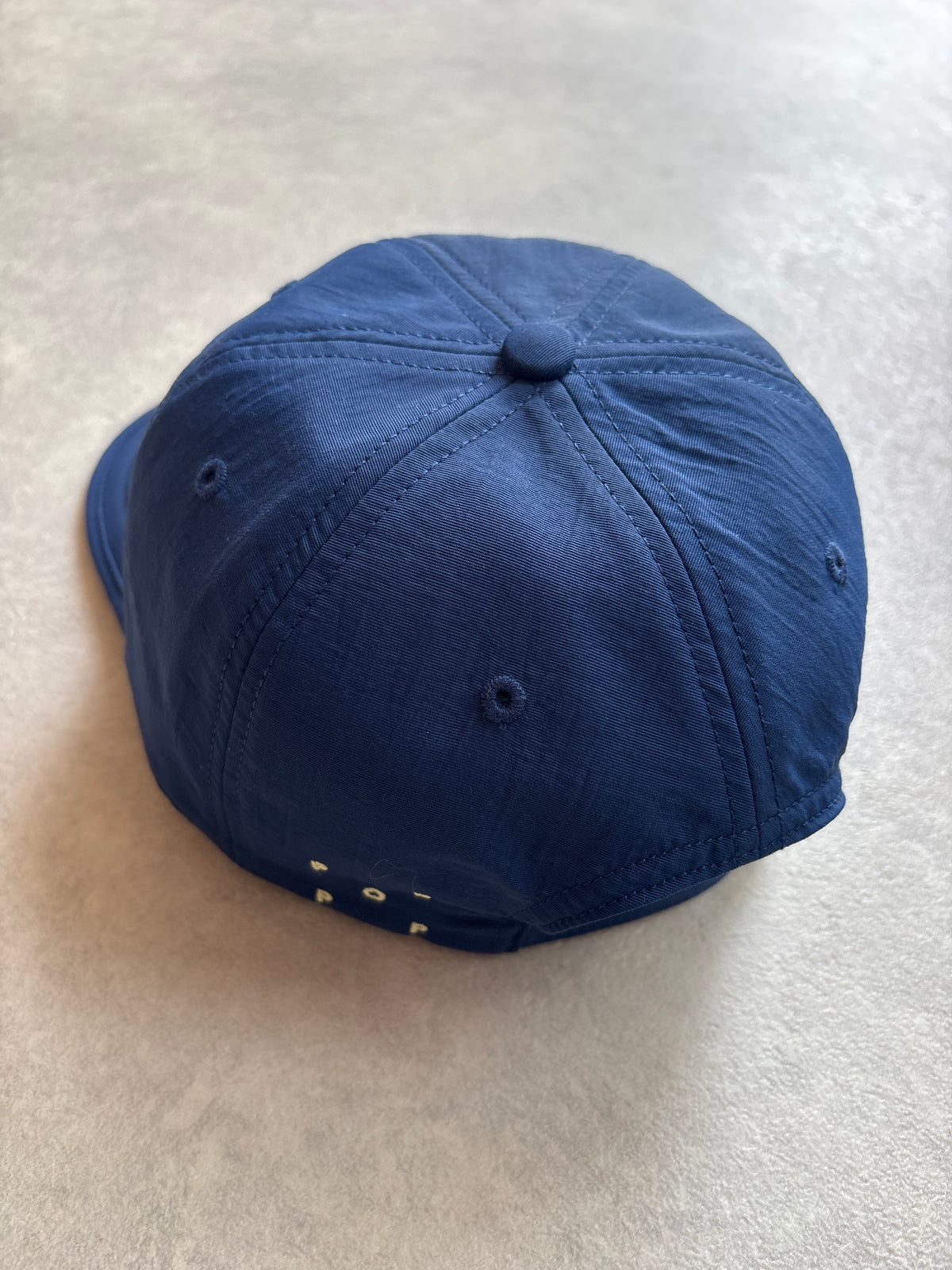 Pop Trading Company beach Cap Navy Blue