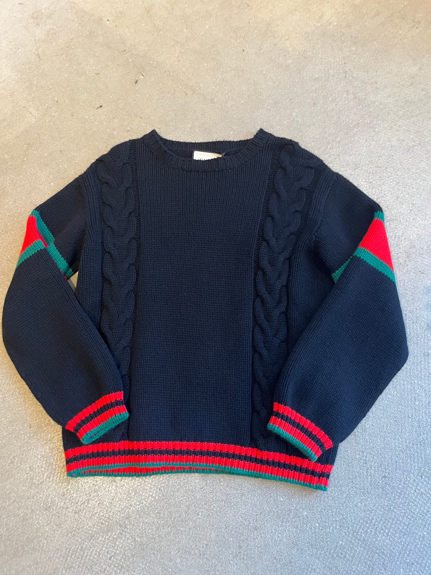 Gucci Knit Sweater Black L