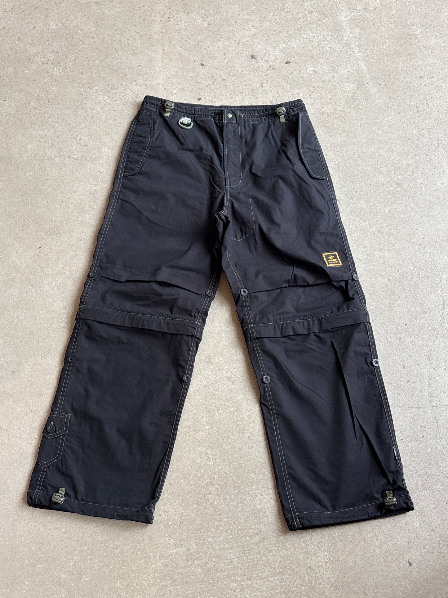 Palace X Maharishi Zip Off Snopants Black Small