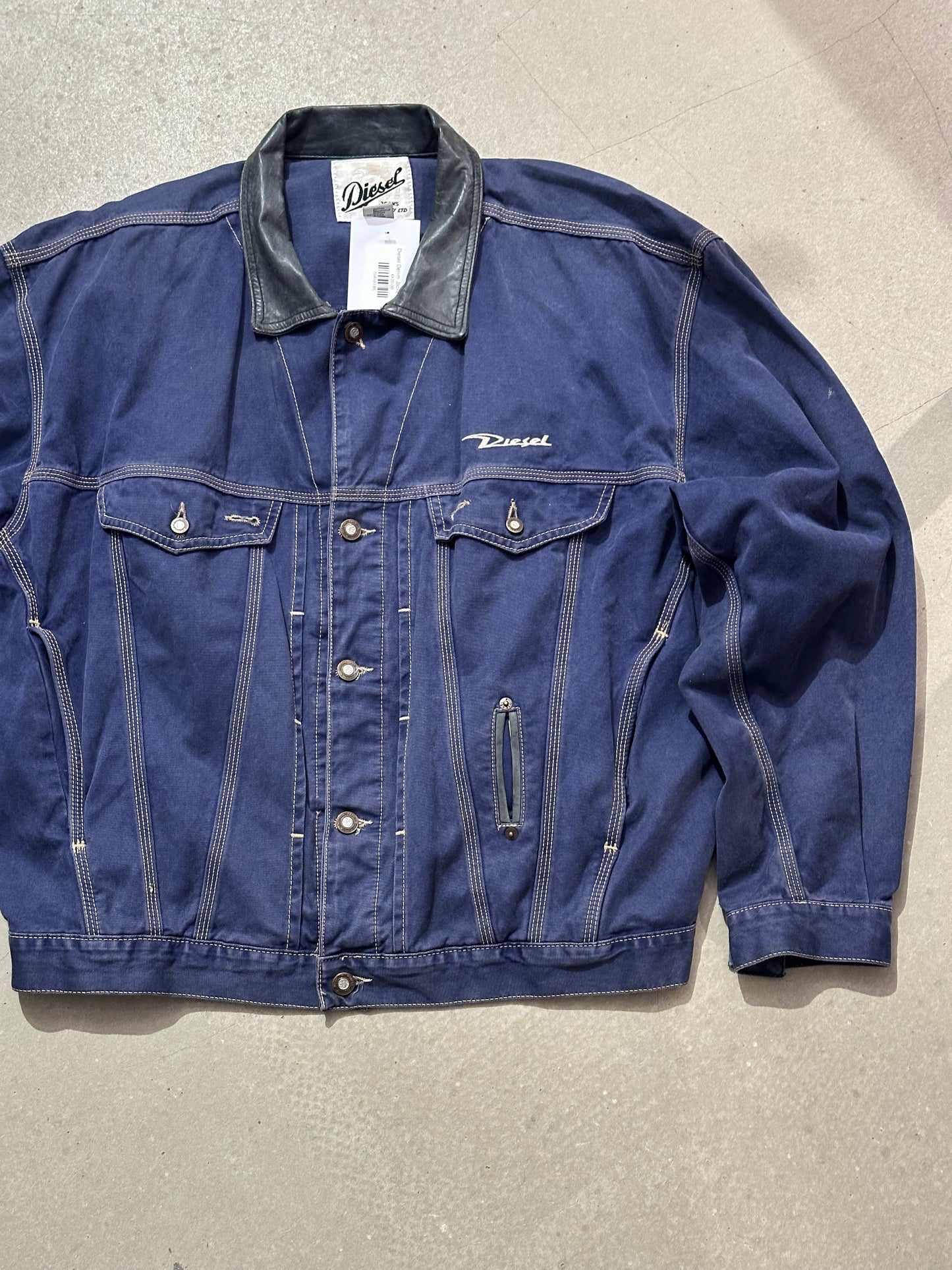 Diesel Denim Jacket Blue XL