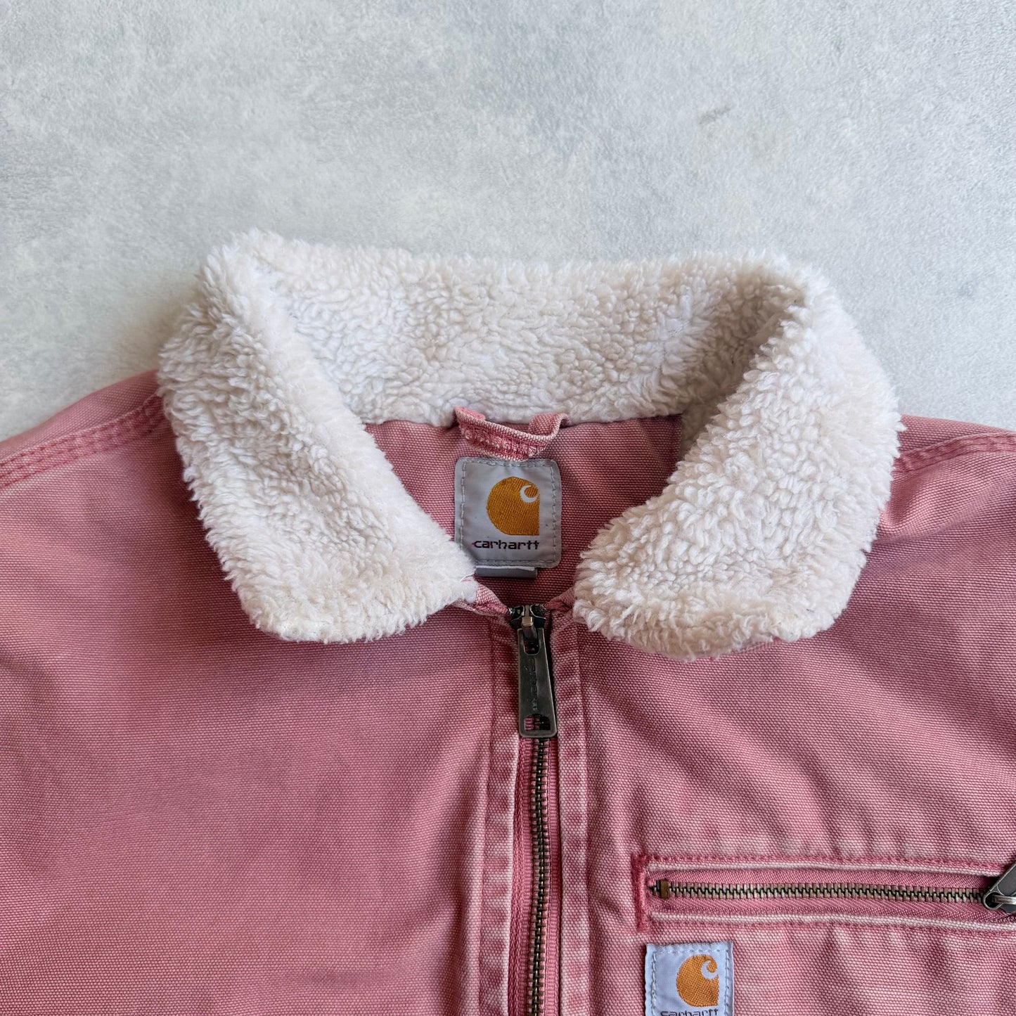 Carhartt Sherpa Jacket Pink L