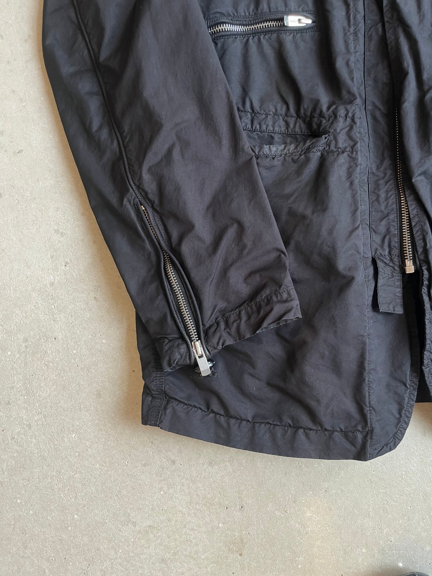 Vintage CP Company Watch Lens Jacket Black Size 52