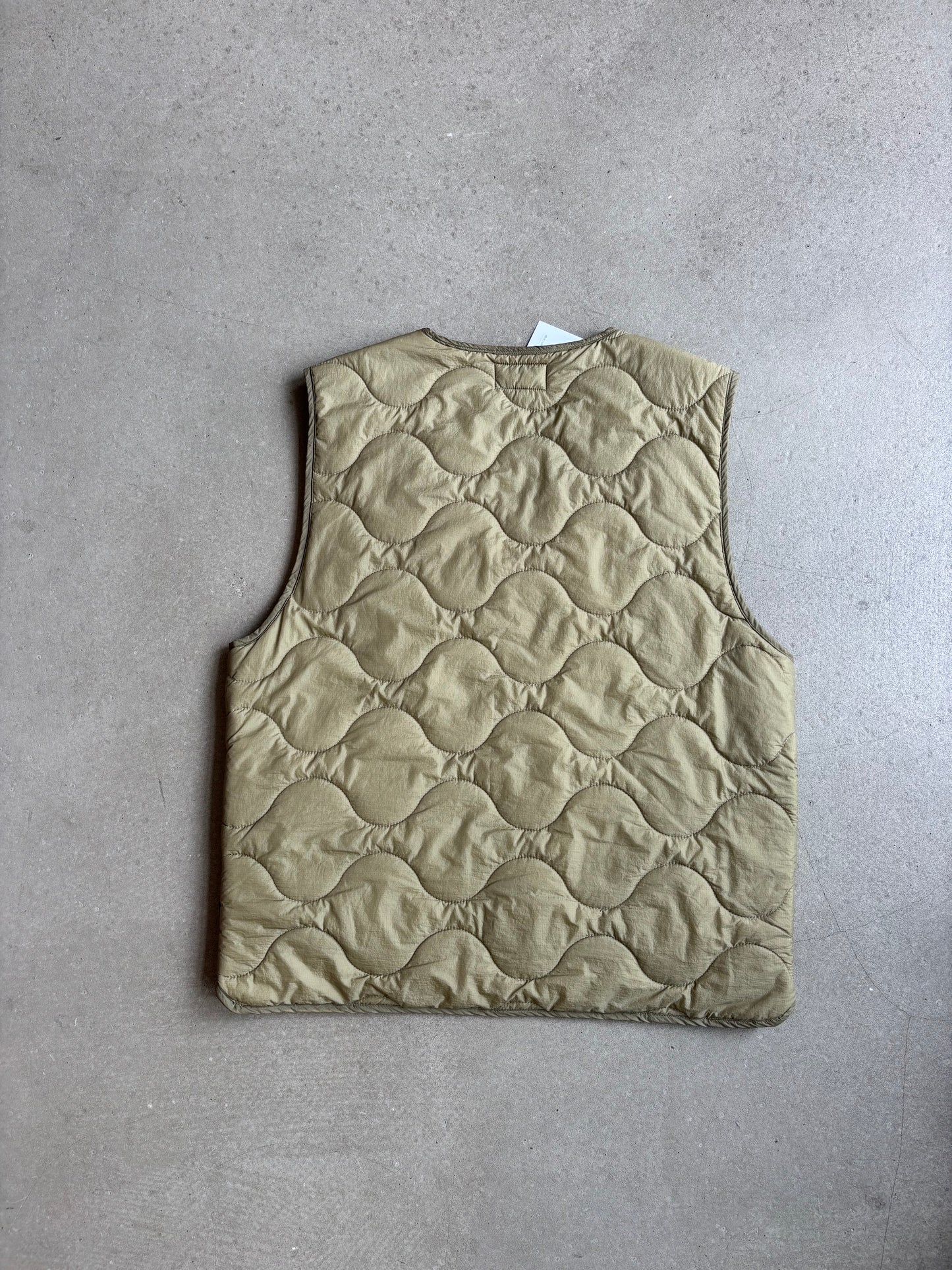 Stussy Quilted Liner Vest Green Large