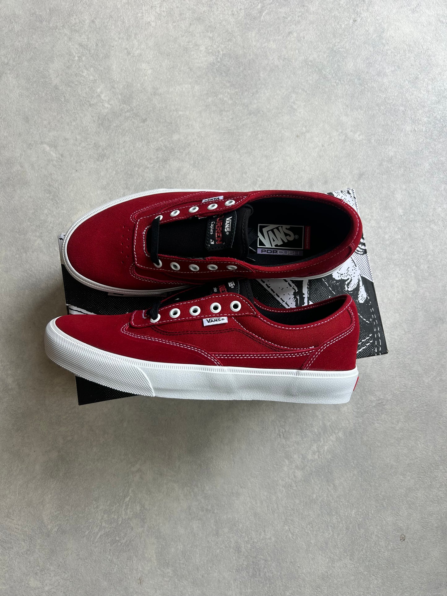 Skate Curren Caples Red Size 43