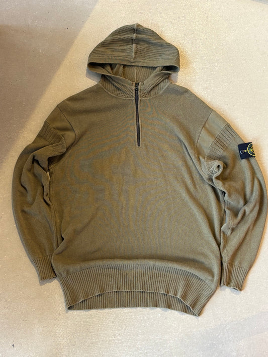 Stone Island Boat Sweater Army Green XL