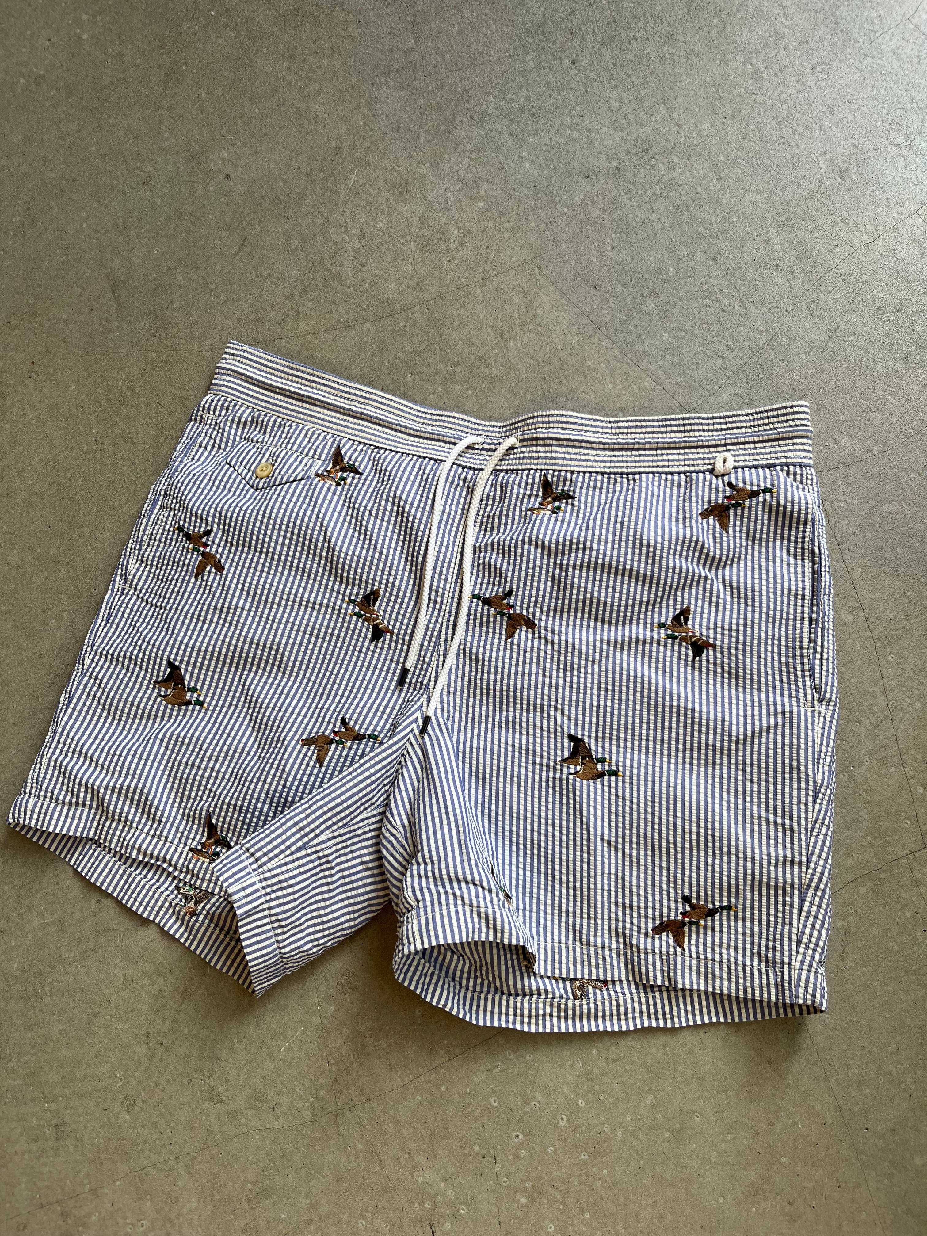 Grey ralph lauren doigts swim shorts