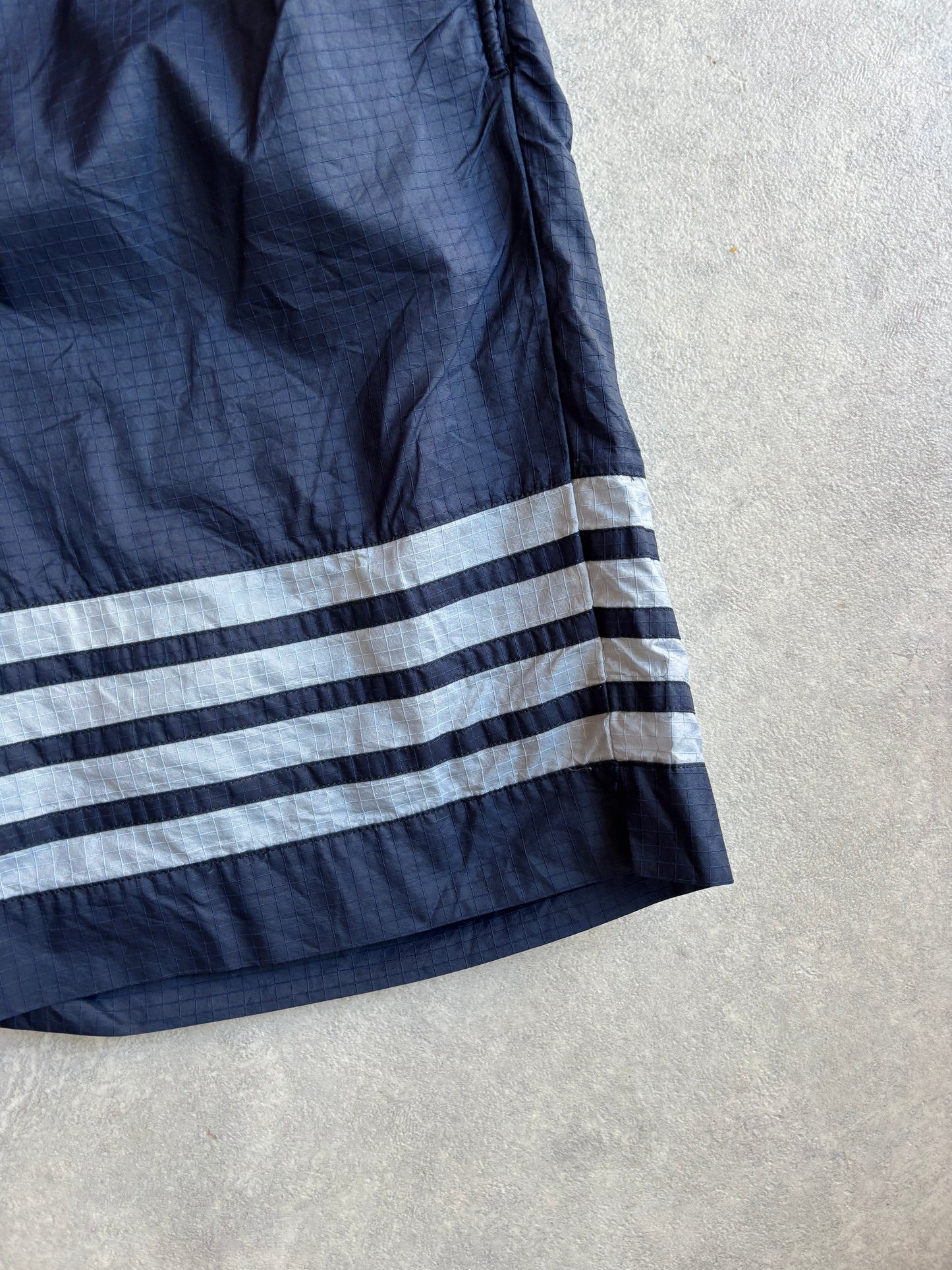 Thom Browne Ripstop 4-Bar Track Shorts Navy XL