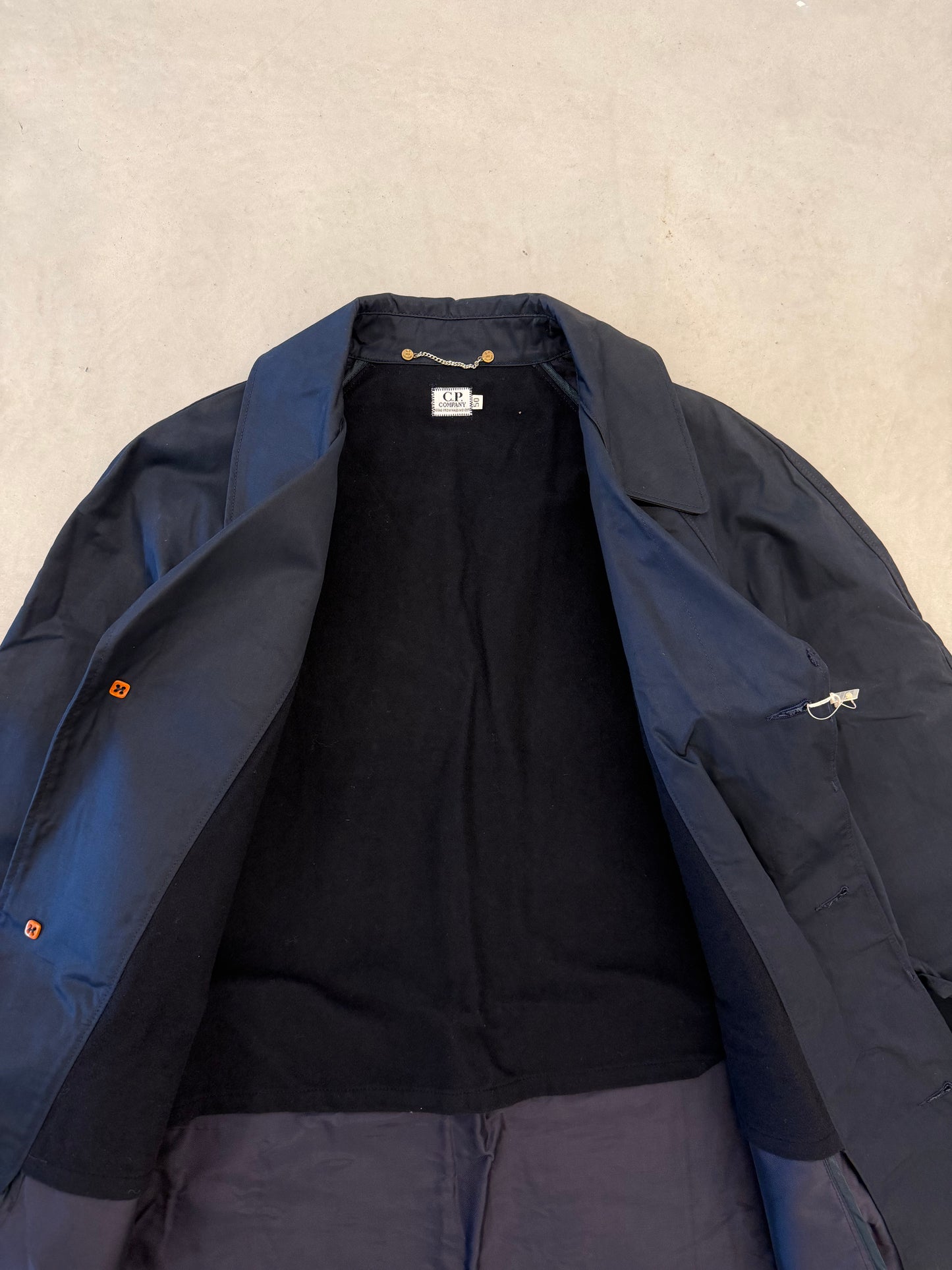 C.P. Company '90s Marineblauwe Trenchcoat 50