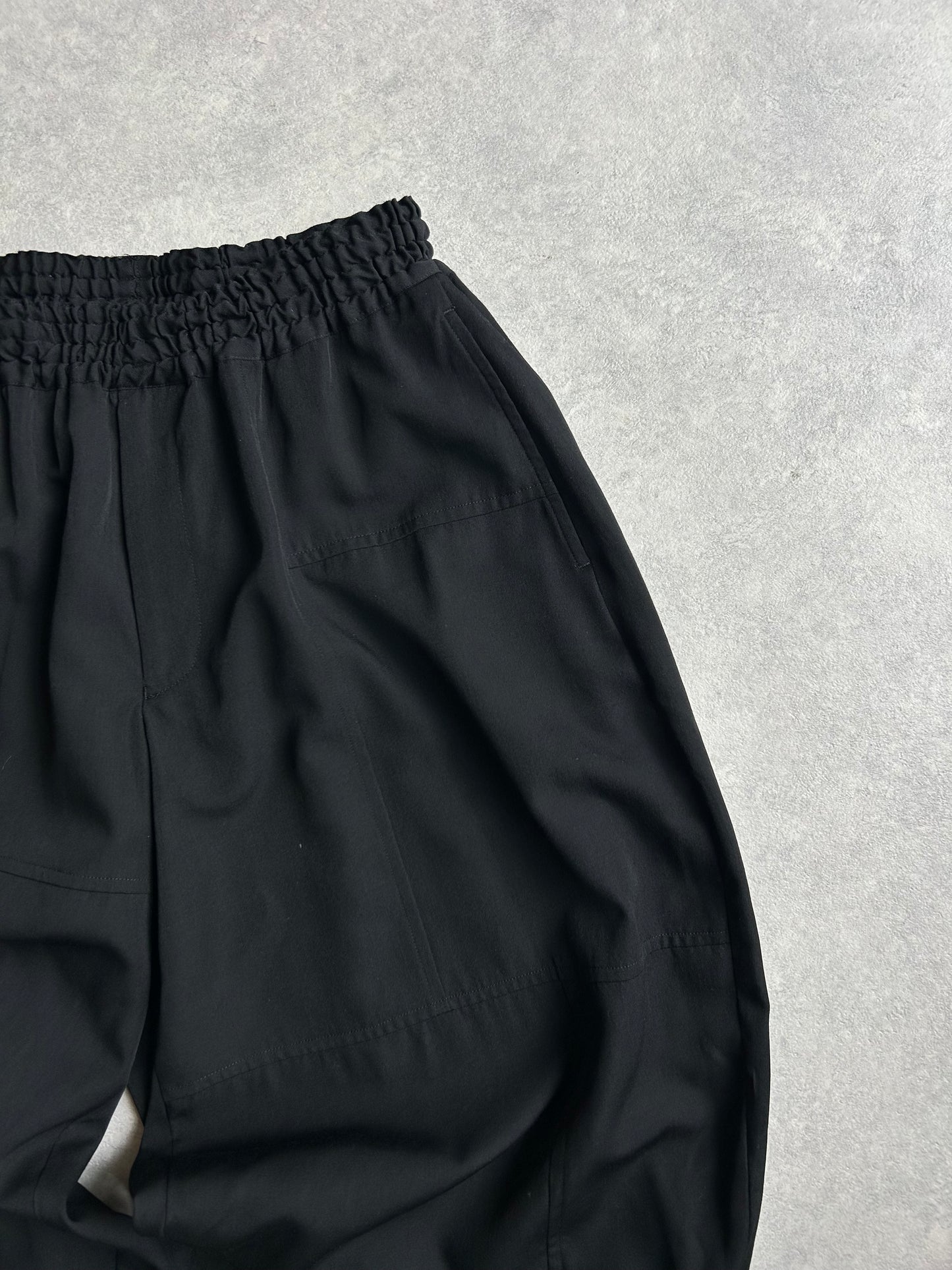 Comme Des Garcons Black Lightweight Balloon Pants Large