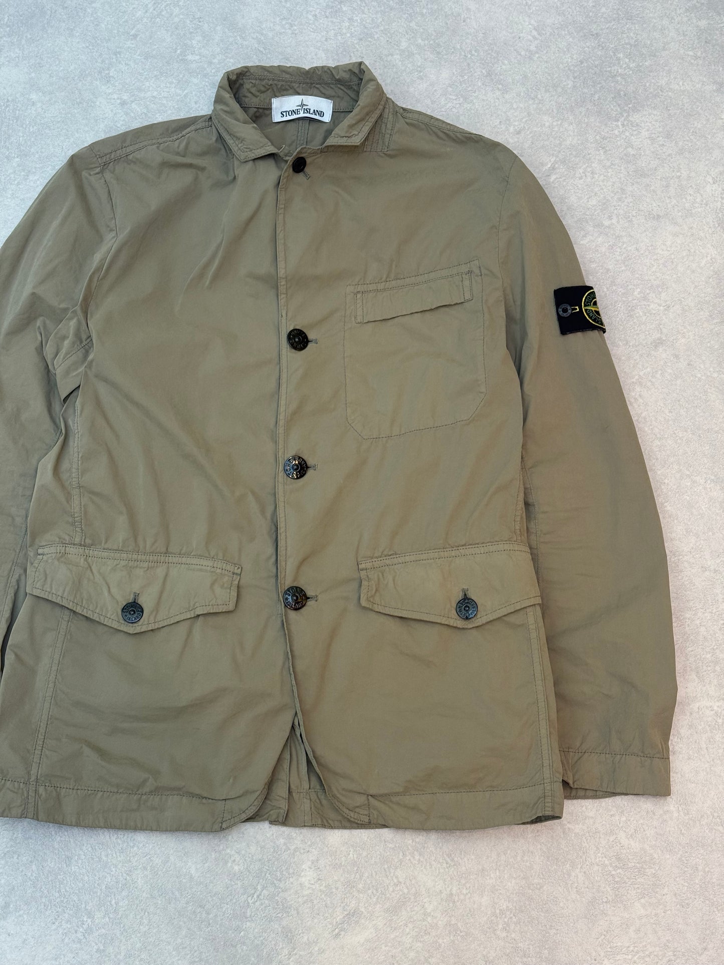 Stone Island David Light-TC Overshirt Brown Large