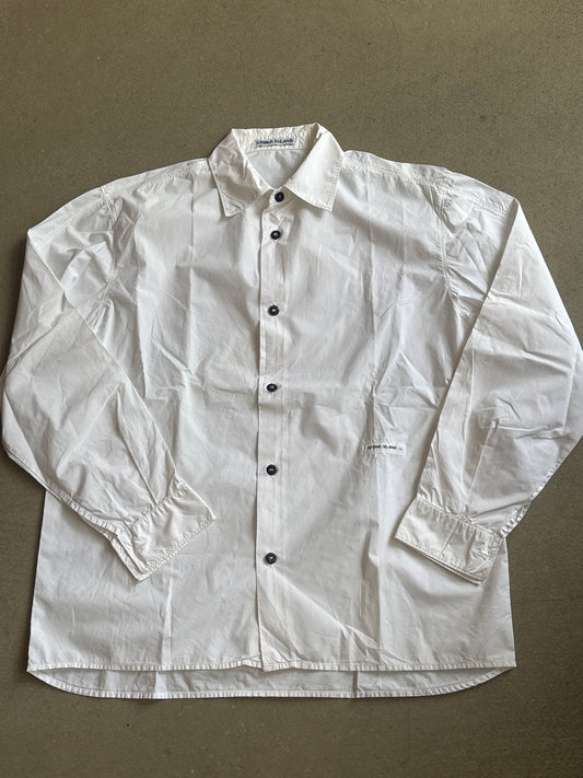 Vintage Stone Island Shirt White L