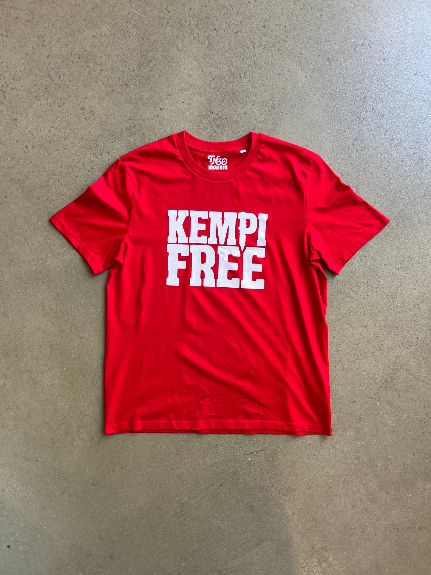 Mokum x “Kempi Free” Tee Red F&F