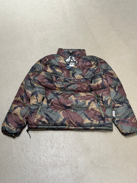 Palace Pertex P90 Puffa Jacket Camo Large