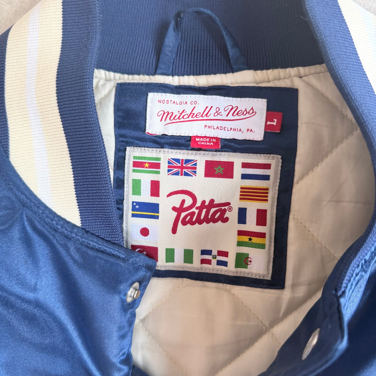 Patta x Mitchell & Ness Bomber L