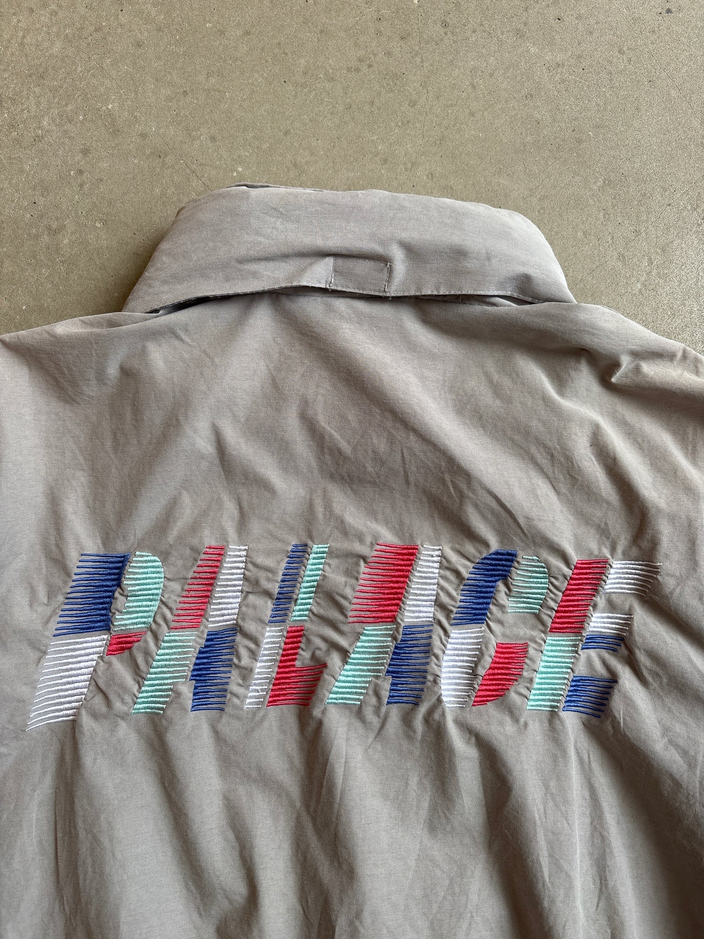 Palace One Tooth Grey Jacket SS15 L