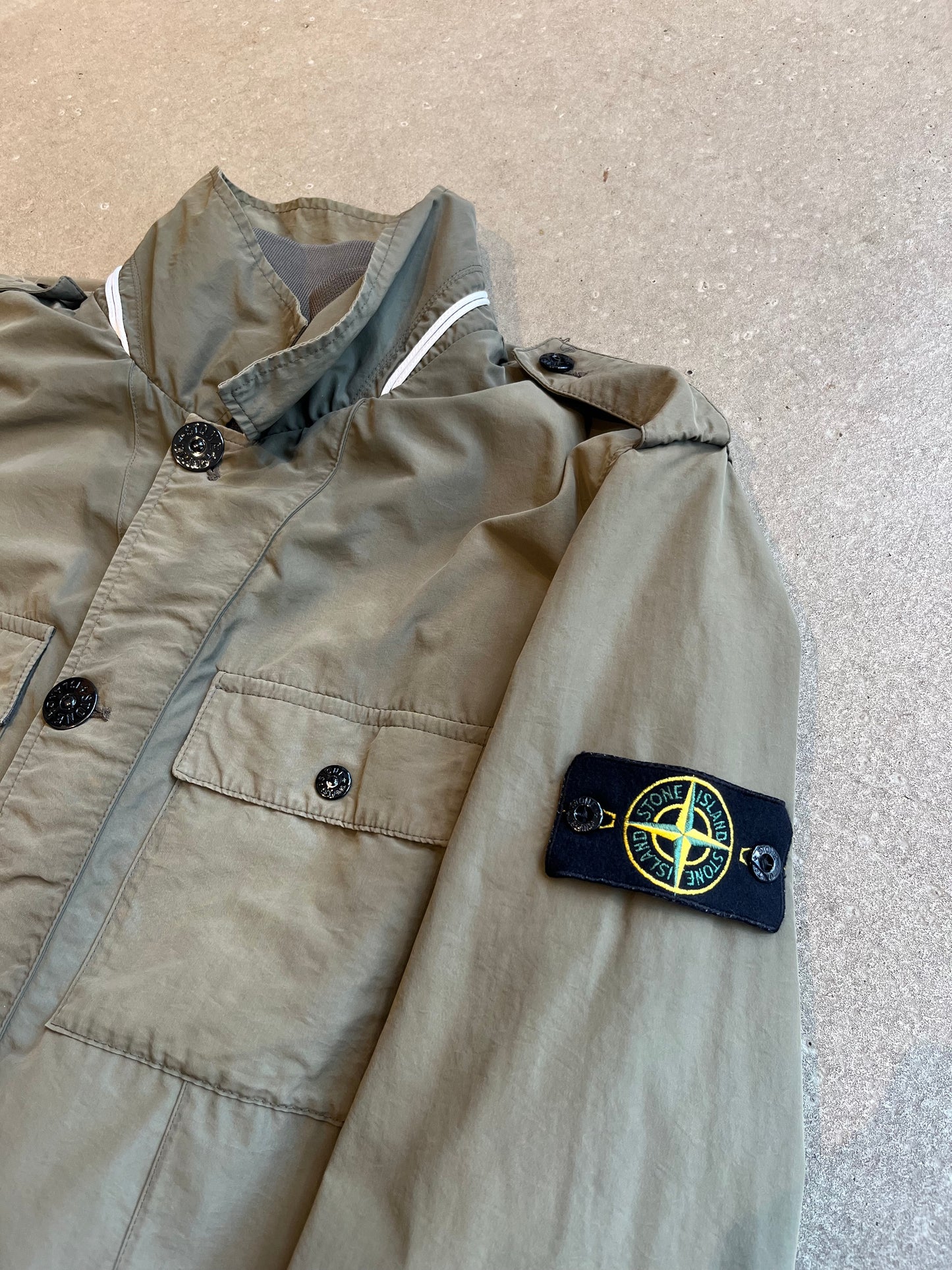 Stone Island Field Jacket Olive Vintage XL