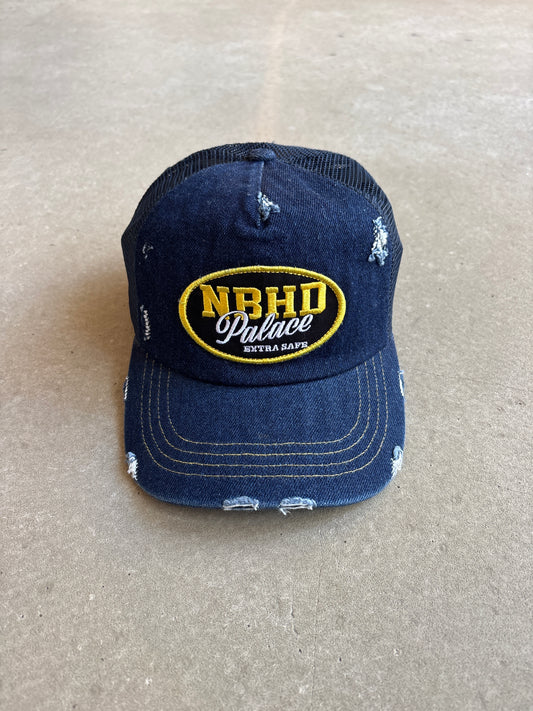 Palace Neighborhood Mesh Trucker Denim