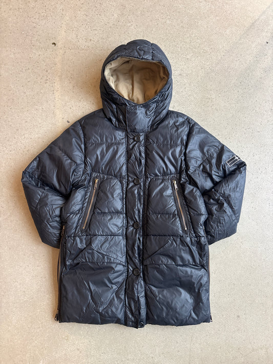 Stone Island Denims Goose Down Cold Jacket Navy Medium