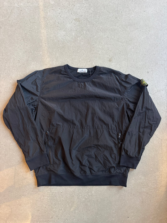 Stone Island Nylon Metal Sweater Black XL