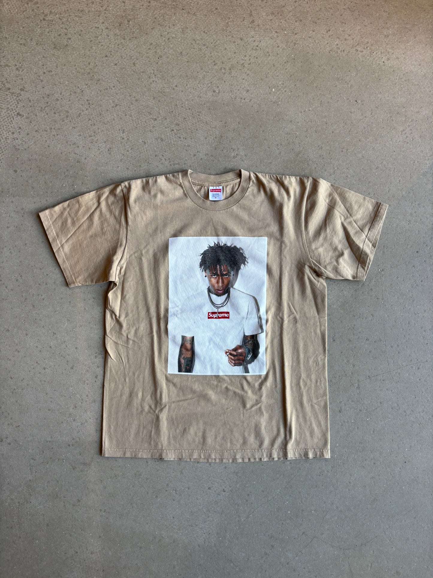 Supreme NBA Youngboy Photo Tee Brown Medium