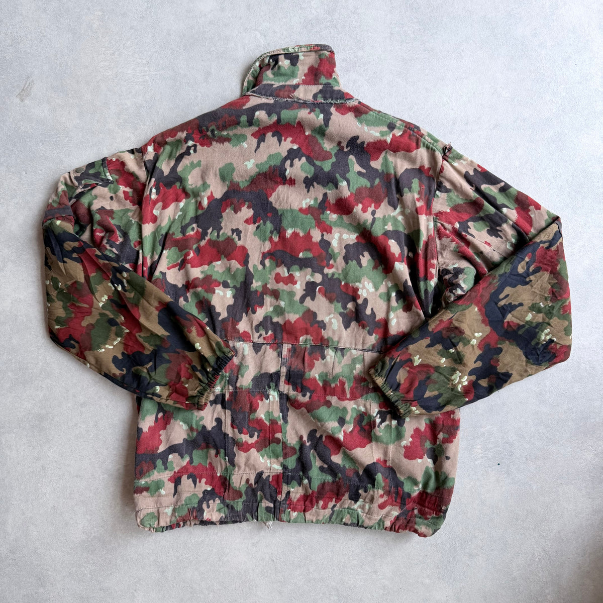 Vintage Swiss Army M70 Alpenflage Jacket L