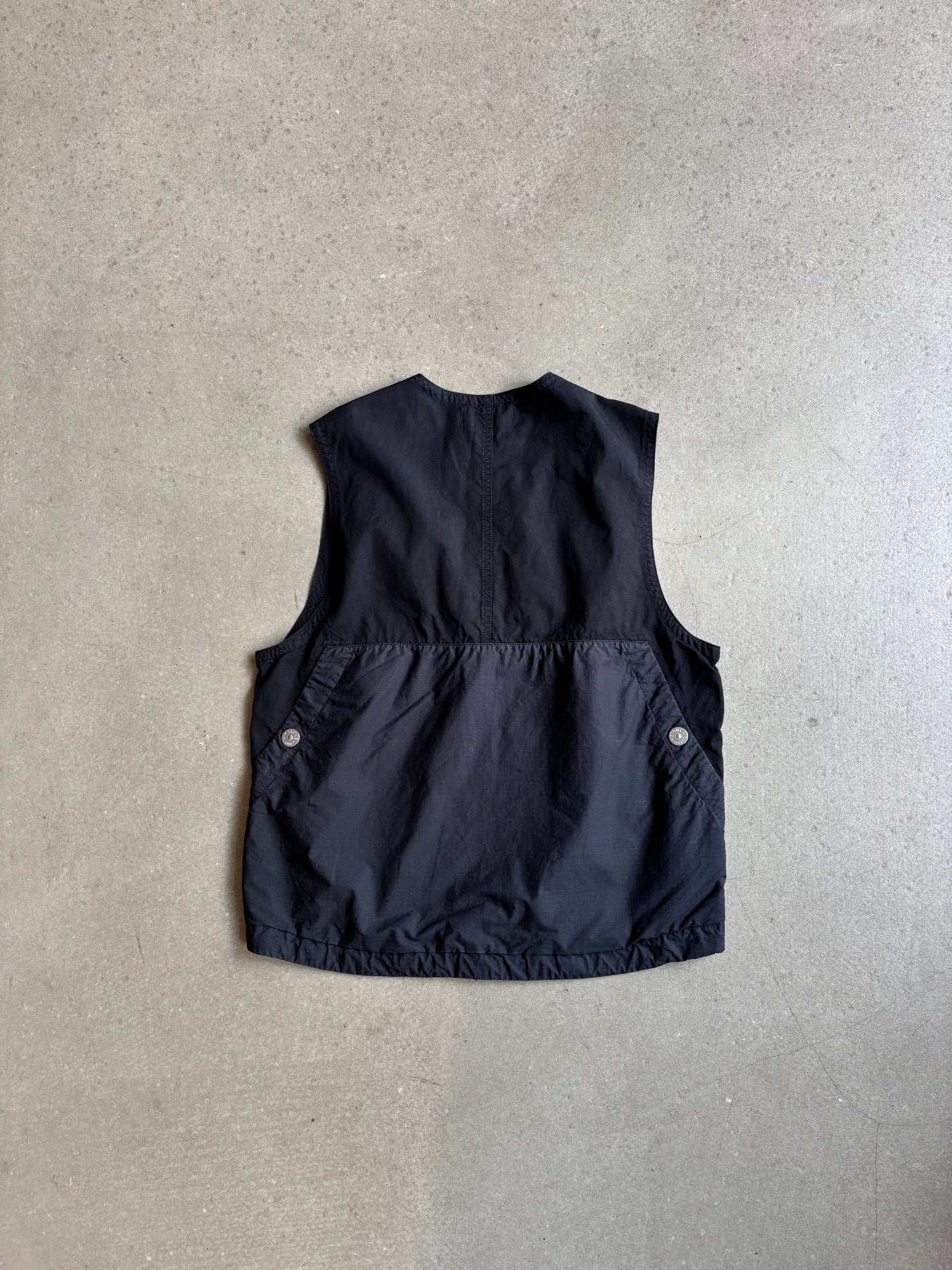 Stone Island Cotton Twill TC Vest Black Small