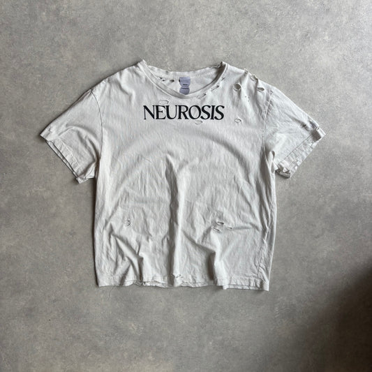 Protocol Index Neurosis Distressed T-Shirt L
