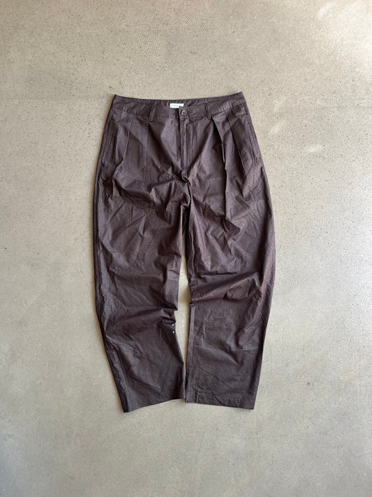 POP Hewitt Suit Pants Brown XL
