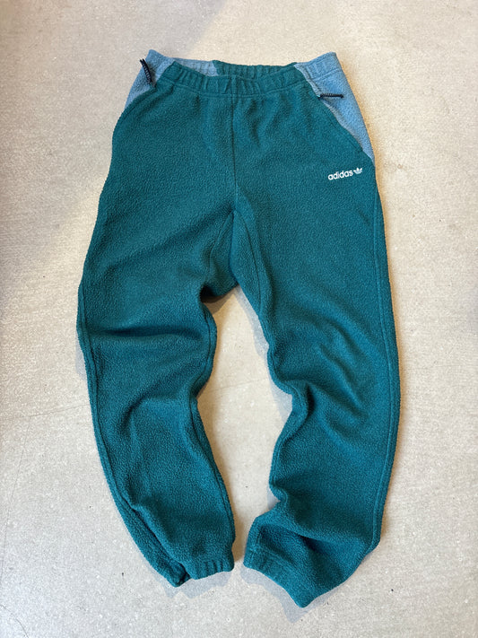 Adidas Fleece Joggers Green Small