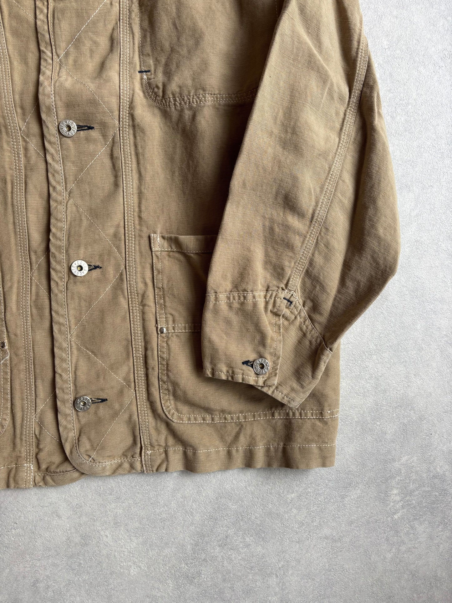 Cover Workwear Cotton Field Jacket Brown Deadstock 80's Medium