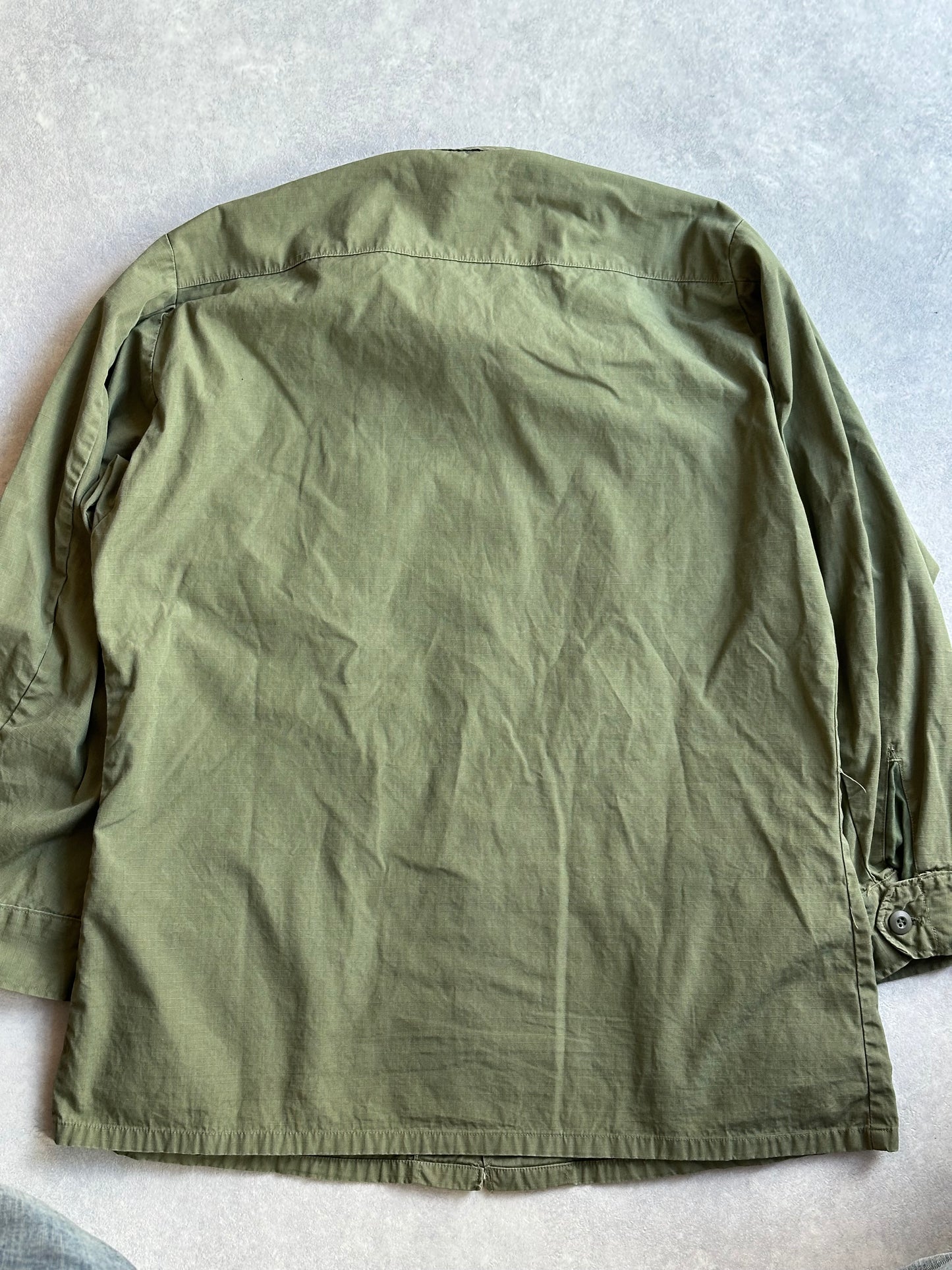 Amerikaanse militaire schuine zak ripstop jas groen large