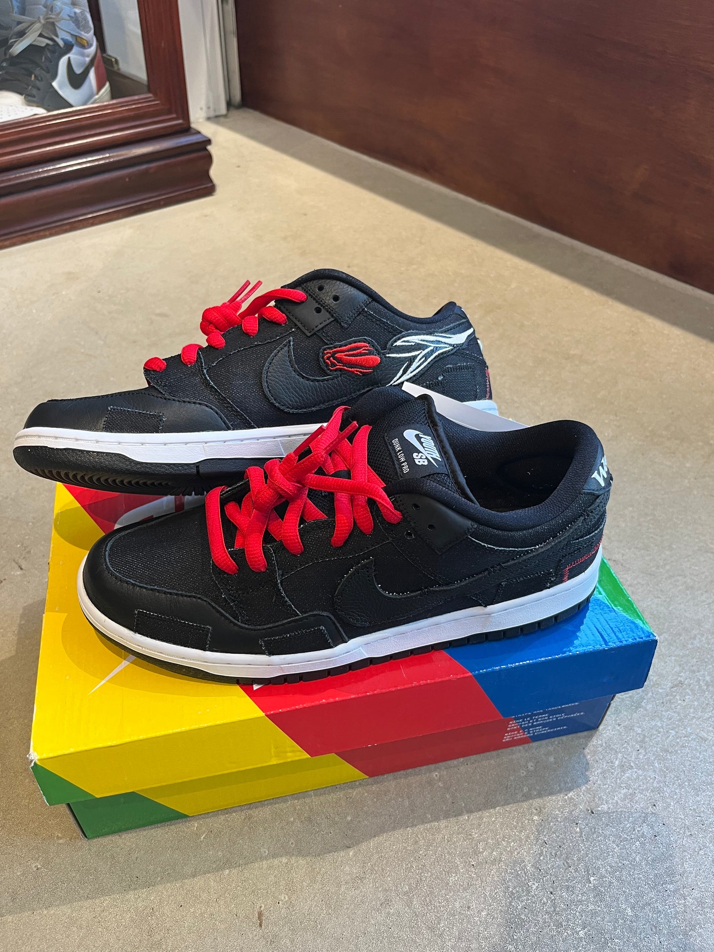 Nike SB Dunk Low Wasted Youth Black 42.5