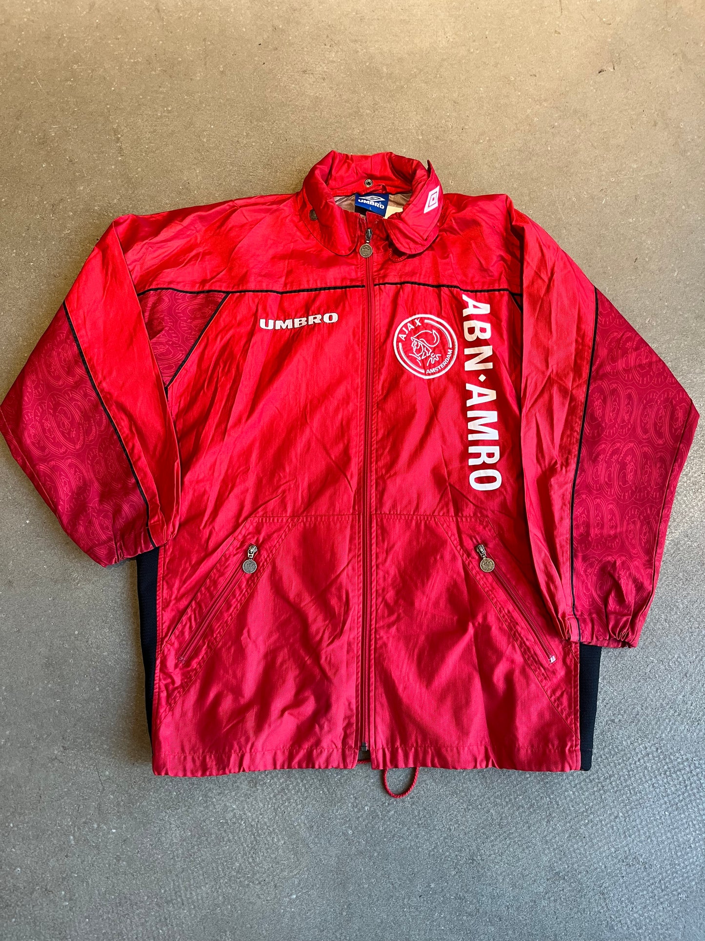 Umbro Ajax Jacket 1997 Red L