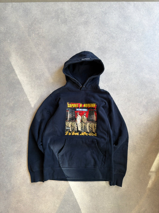 Supreme X The War Report Hoodie 'Capone -N- Noreaga Collection 2016 Size L