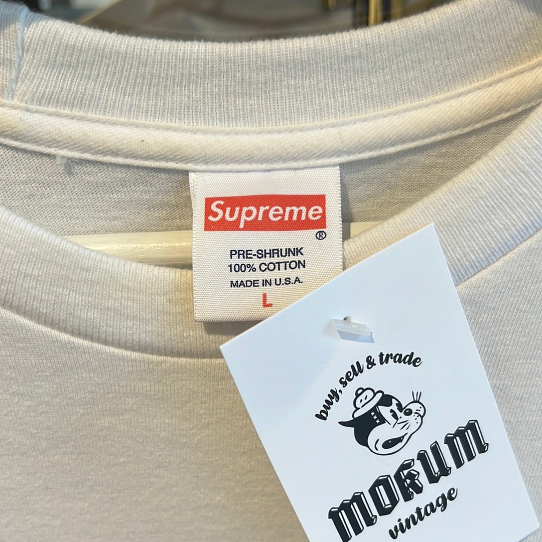 Supreme Paris Box Logo Tee White L Mokum Vintage