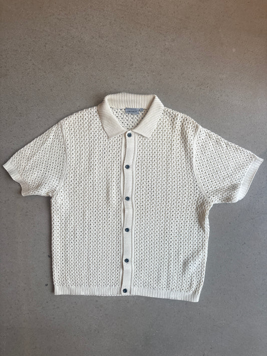 Carhartt open weave shirt L beige