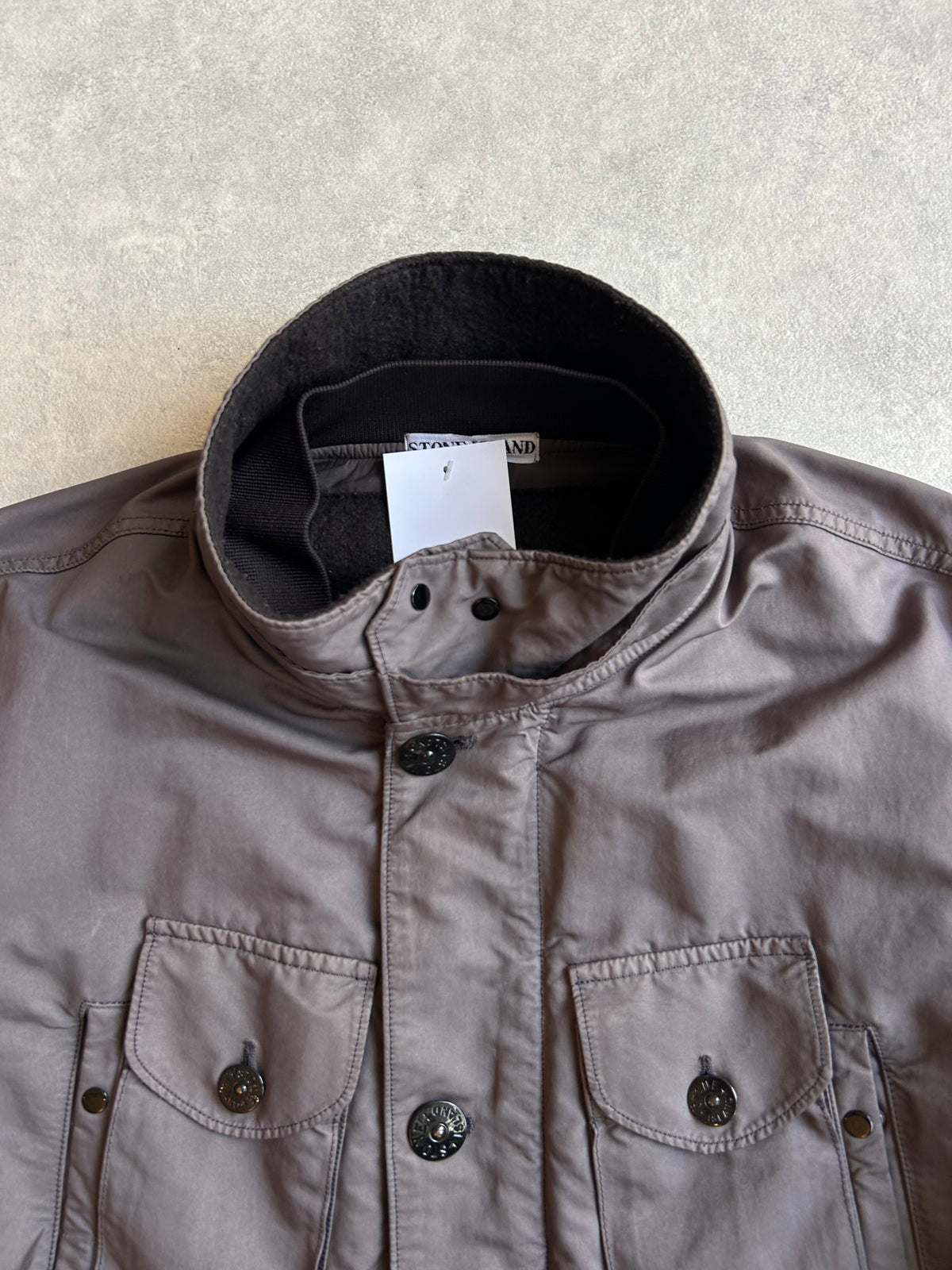 Stone Island Dubbel Jasje Bruin L