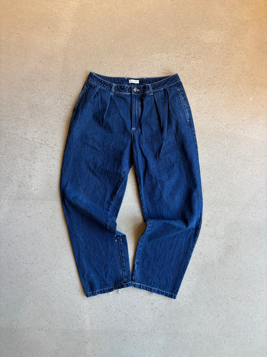 Pop Trading Company Baggy Jeans Blue Large