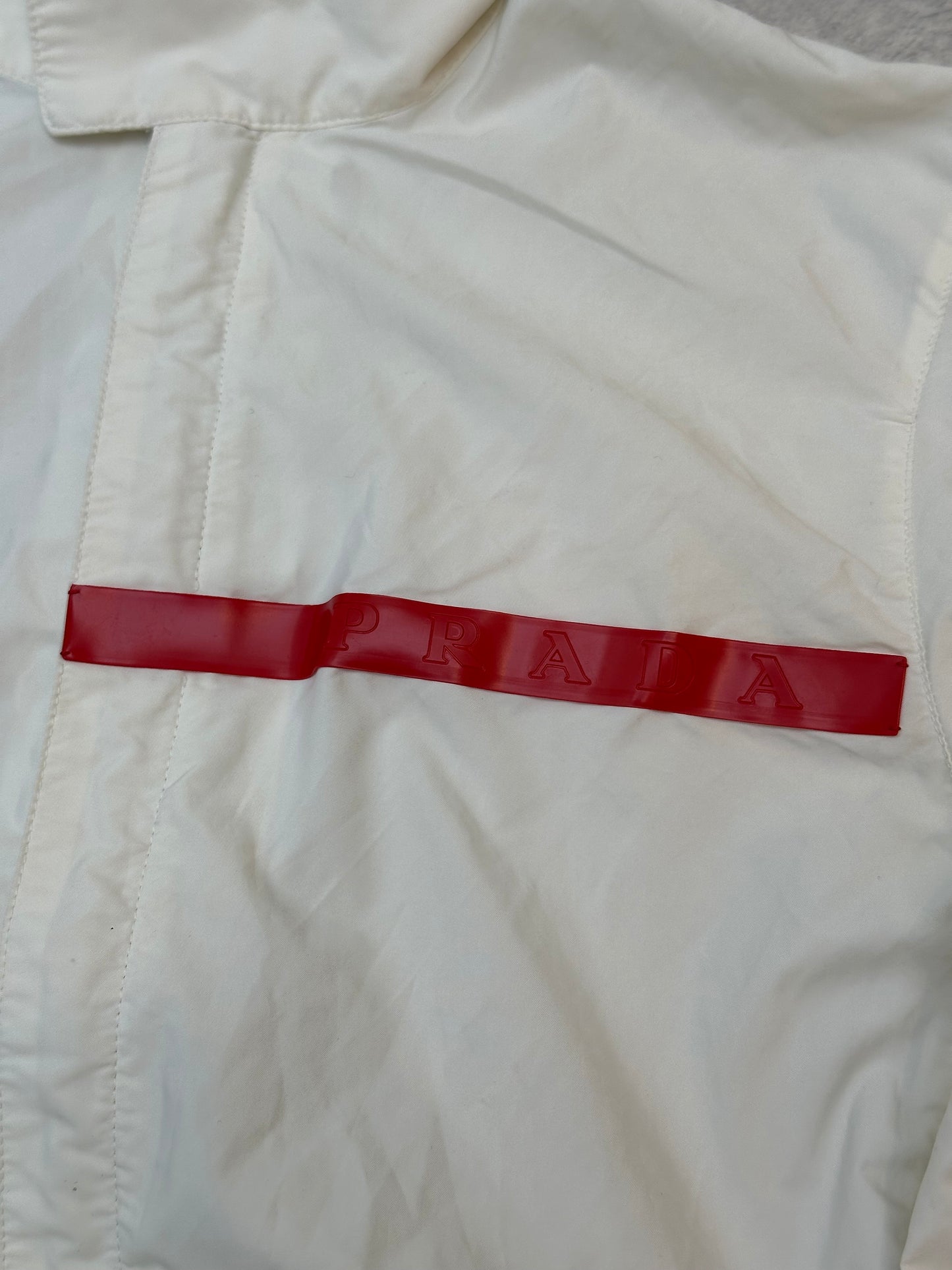 Prada Sport jacket white Size 40 (XS) 'Folds into Bag'