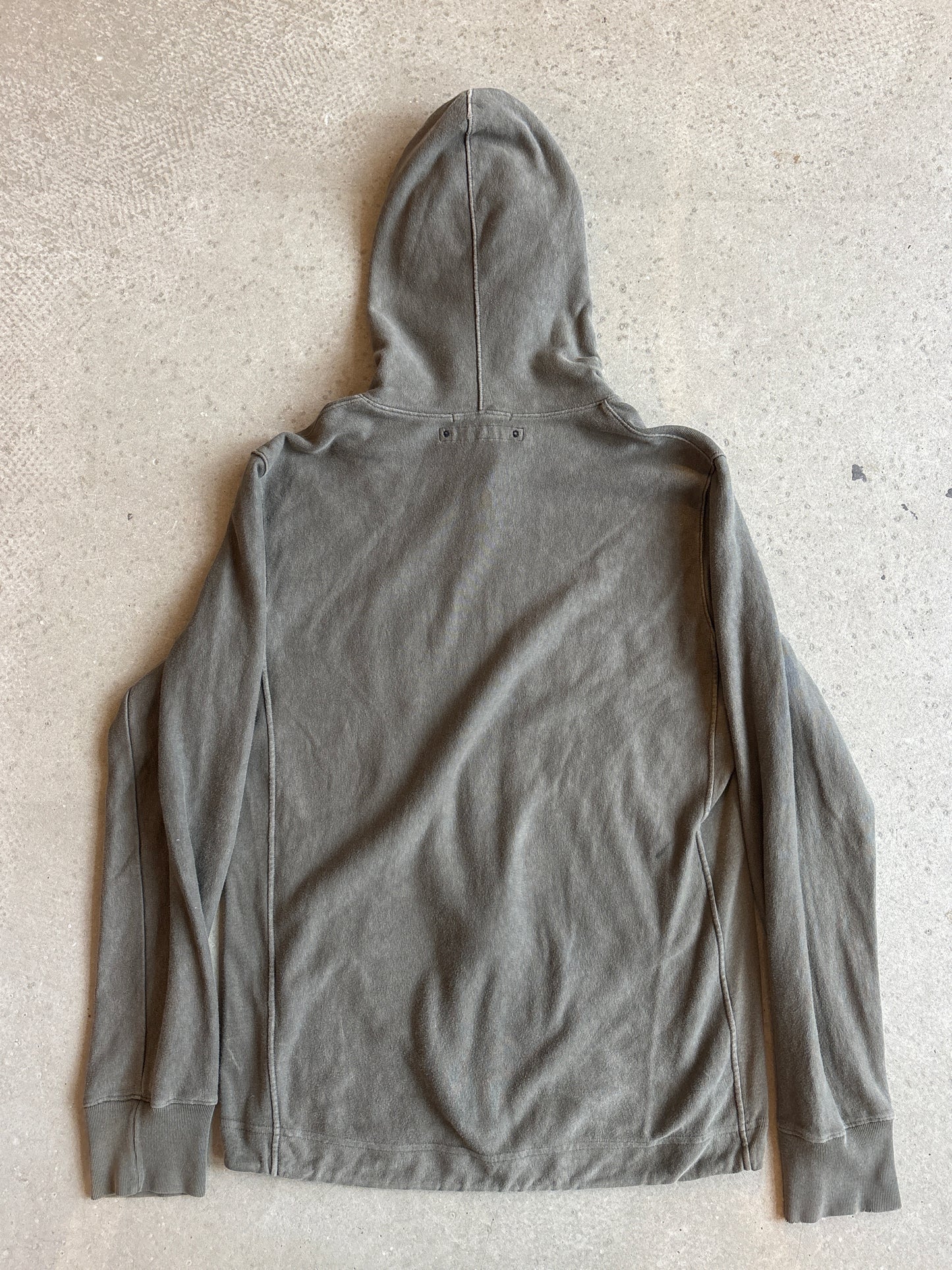 Stone Island Denims Logo Hoodie Khaki M