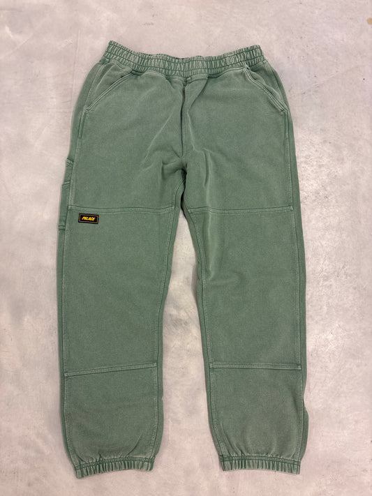 Palace Triple Stitch Jogger 'Pigment Green' L