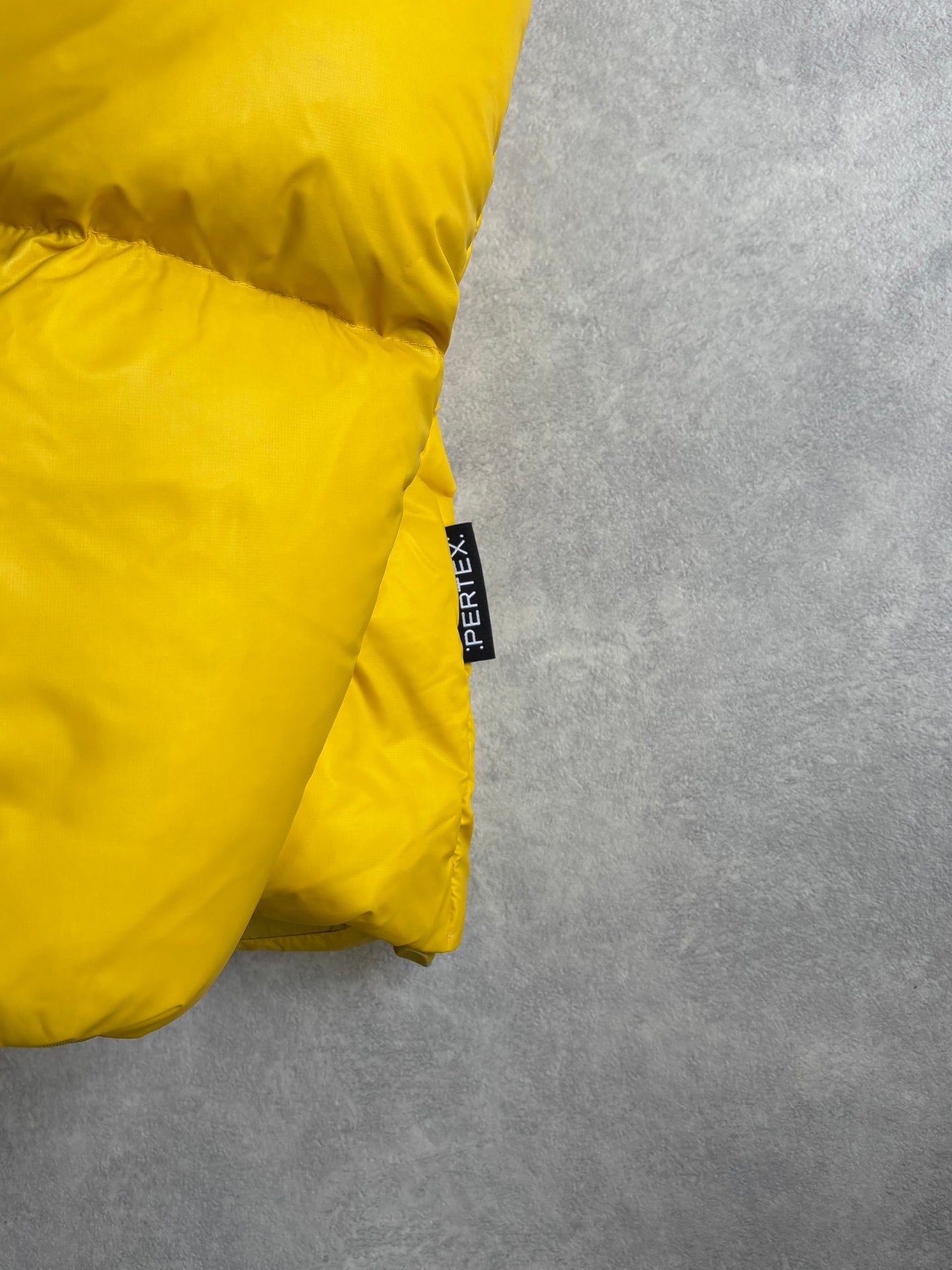 PALACE PERTEX OPAQUE BALACLAVA PUFFA YELLOW
