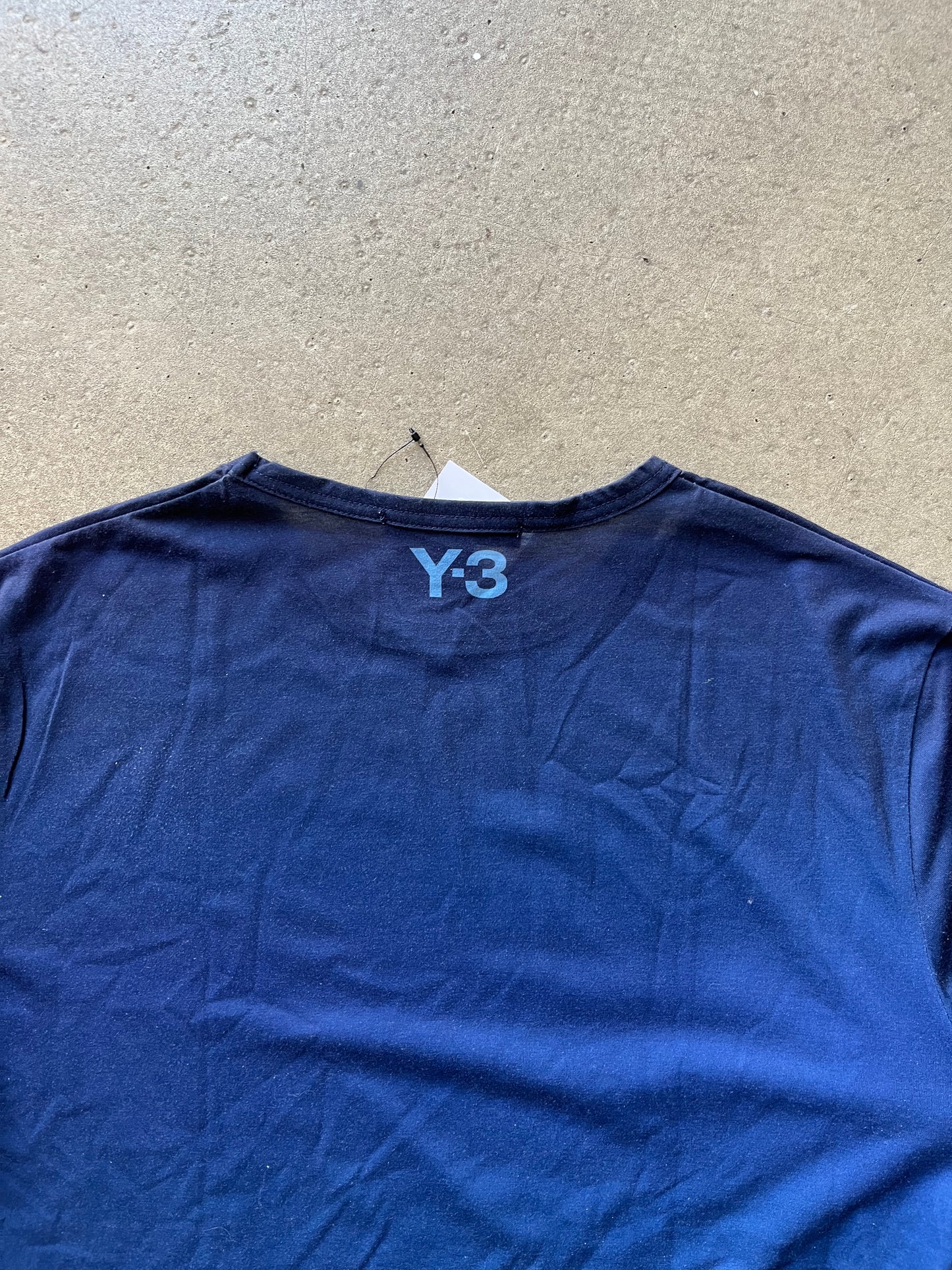 Y-3 Adidas Tee Navy S