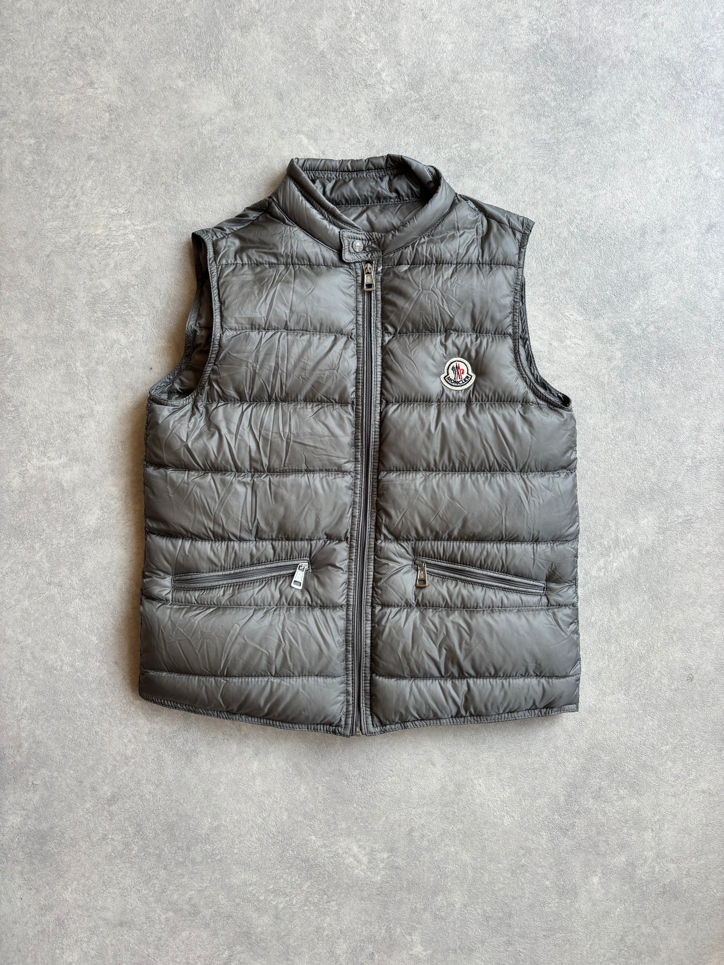 Moncler Gui Gilet Bodywarmer  Grey S