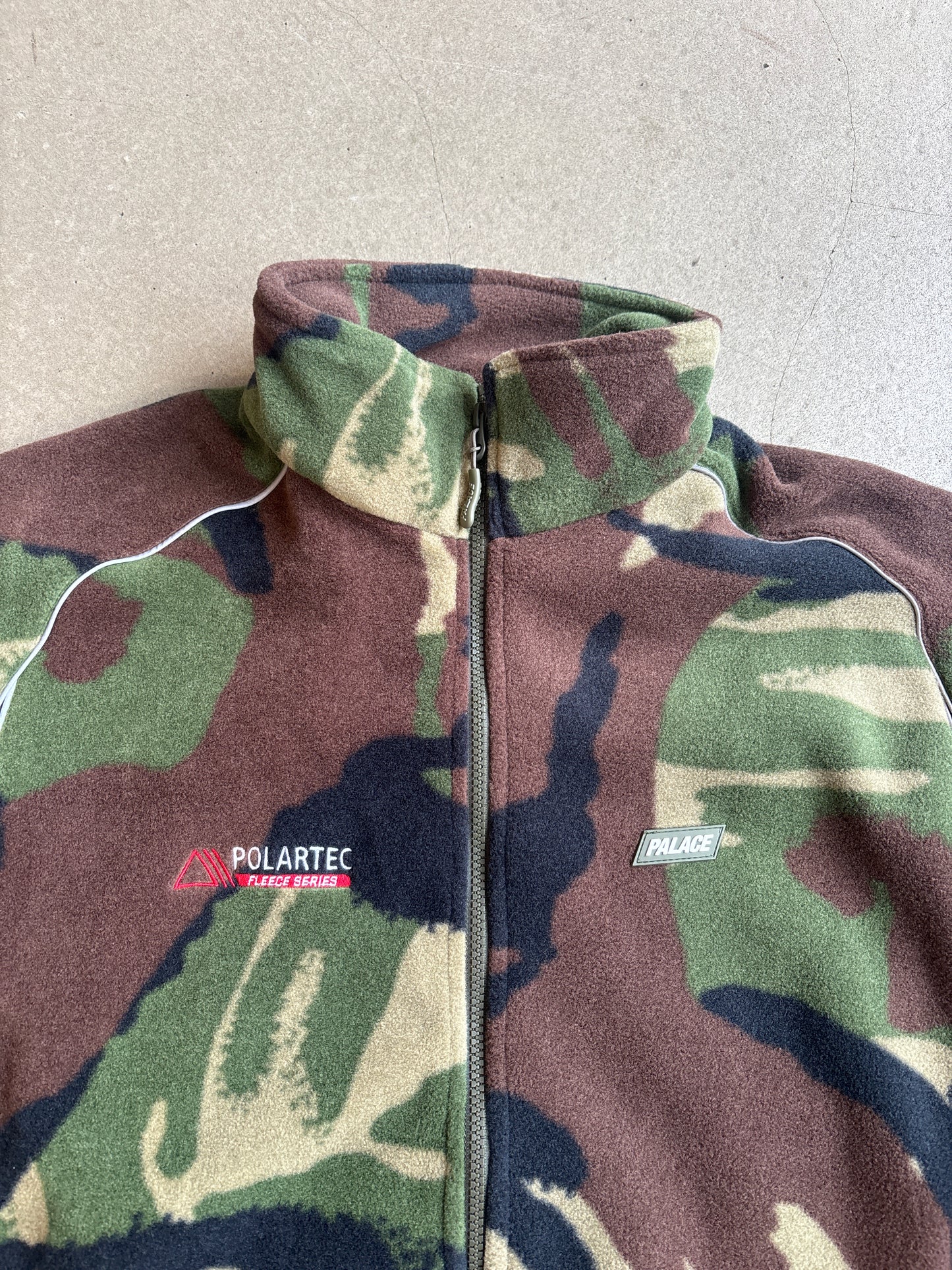 Palace Polartec 3M Track Jacket Woodland DPM L