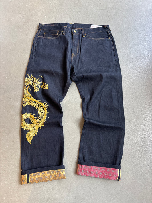 Evisu Year Of The Dragon Jeans 38X34