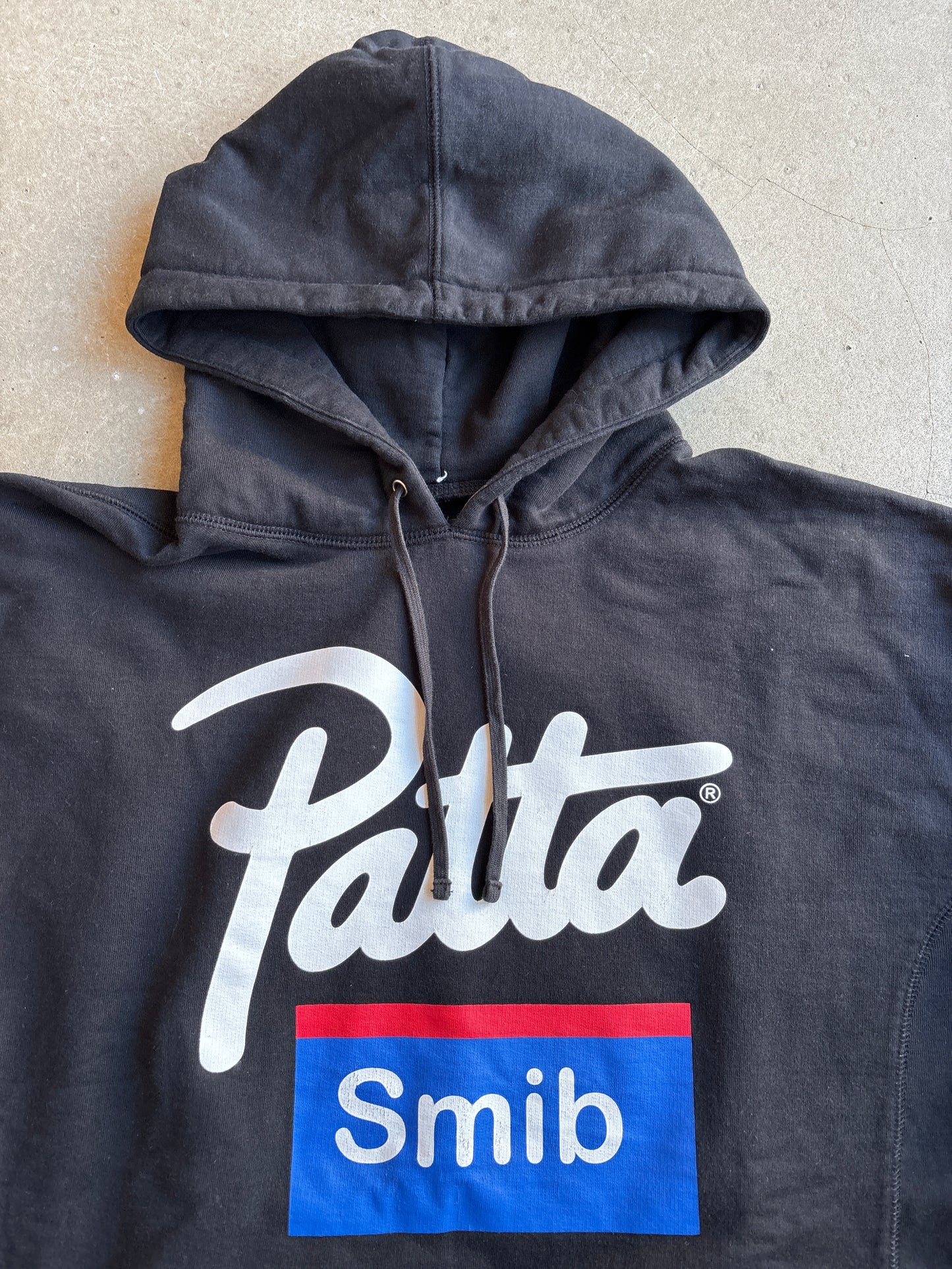 Patta X Smib Black Hoodie Black