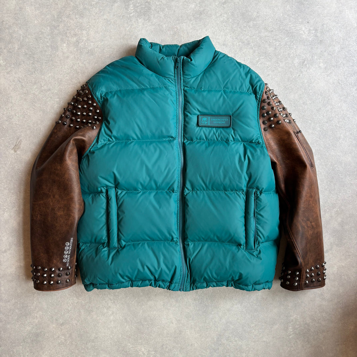 Supreme x UNDERCOVER Pufferjack Groen XL