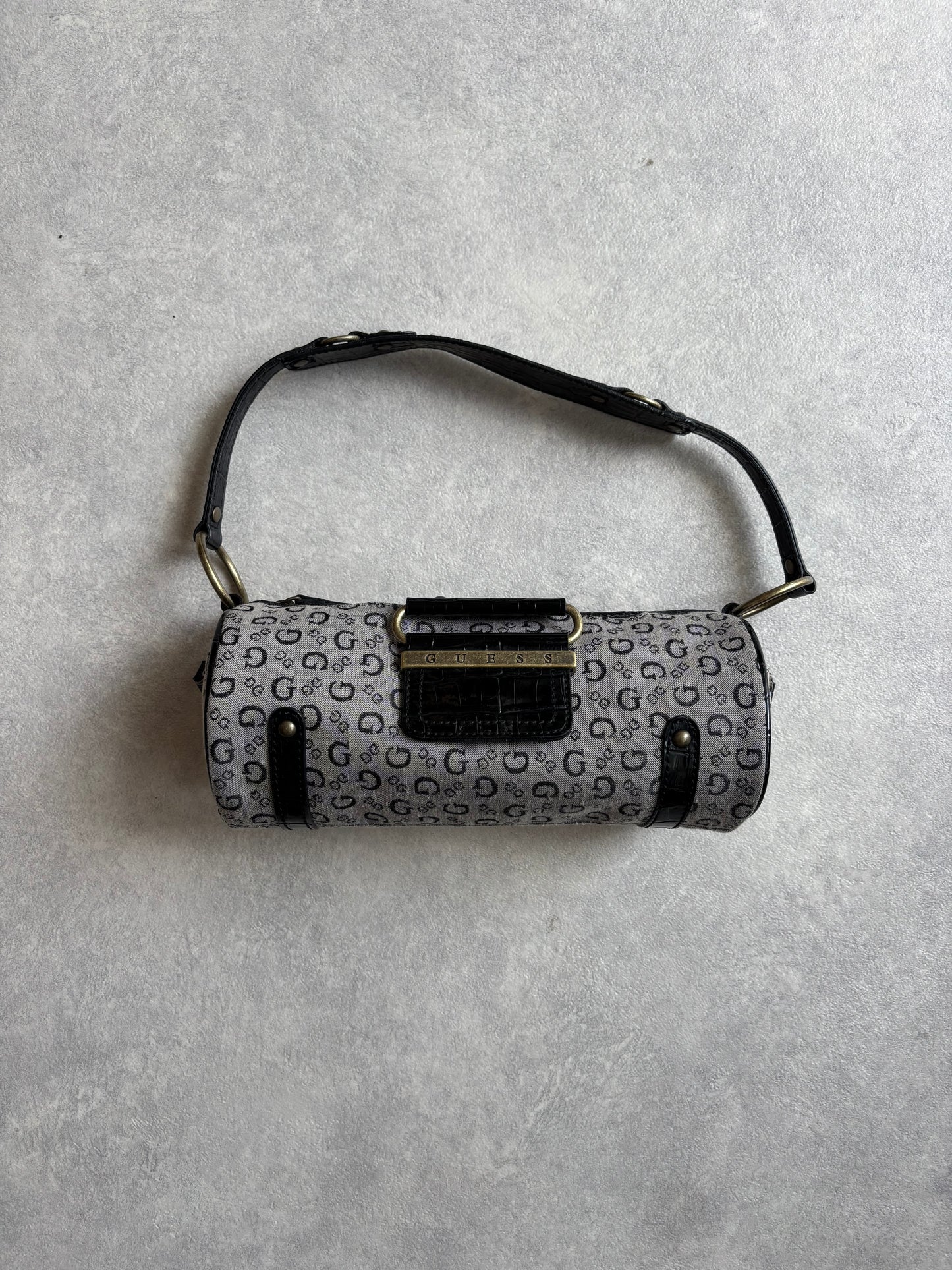 Guess Monogram Tube Bag